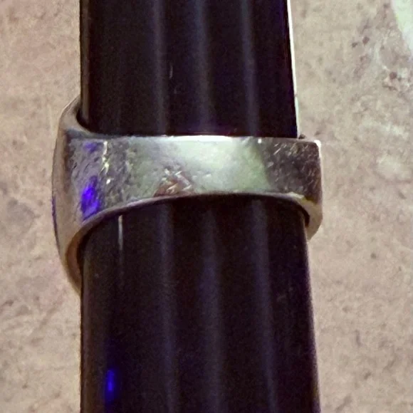 Silpada R2938 .925 Sterling Silver Affirmation Cross Ring RARE Size 8 - Picture 6 of 6